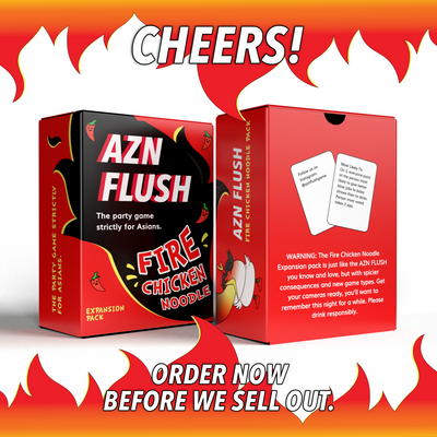 AZN FLUSH: FIRE CHICKEN NOODLE PACK