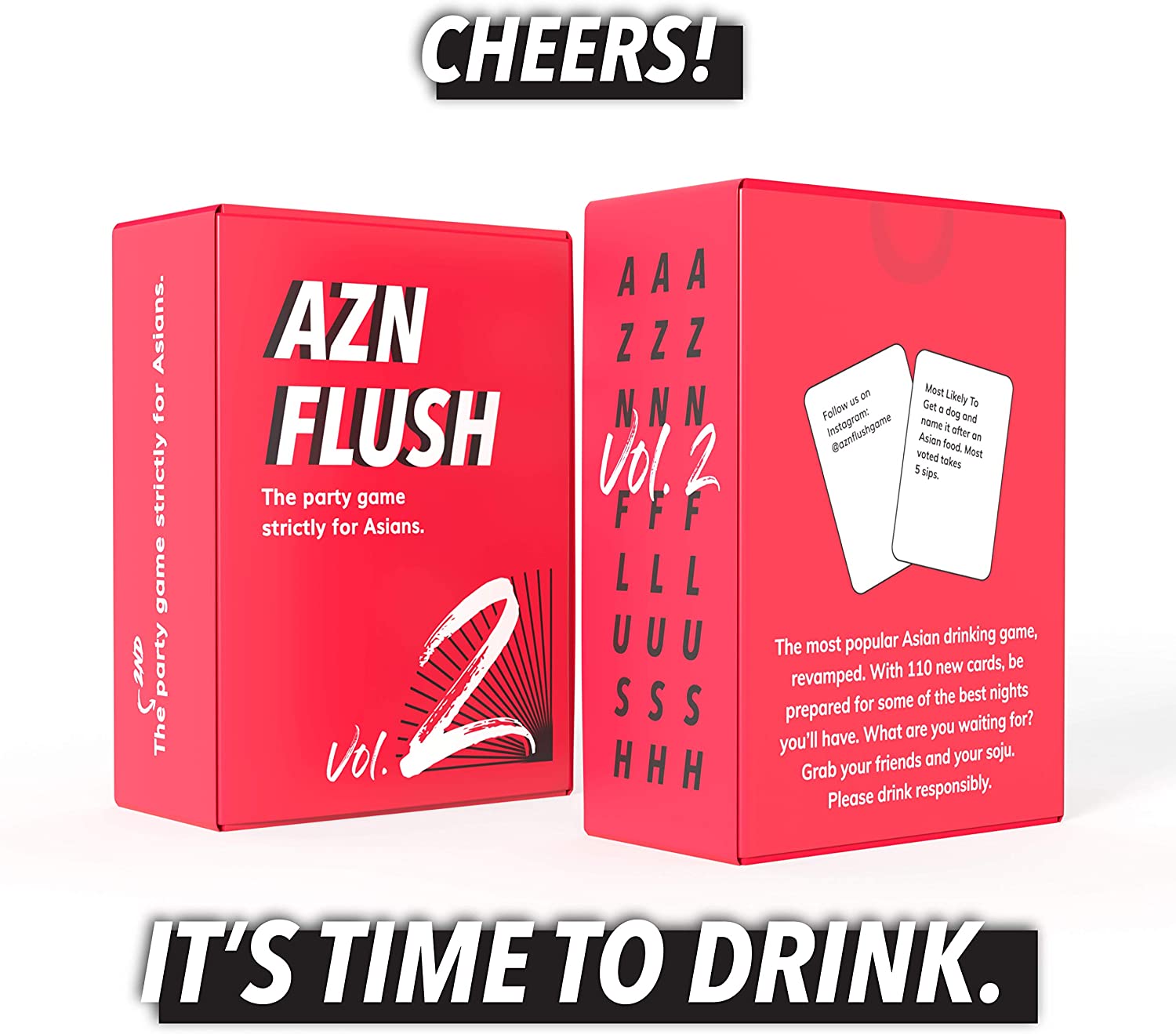 AZN FLUSH - The Asian Drinking Game.